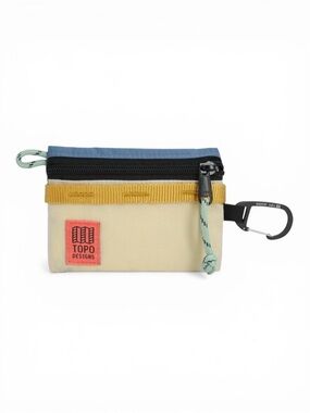 Topo Design Accessory Bag Mountain Color: Stone Blue / Bone White